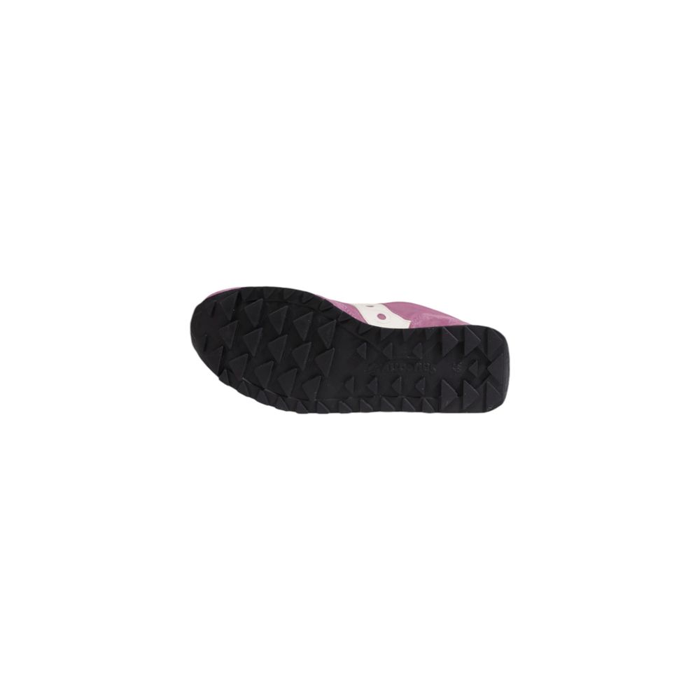 Saucony Pink Suede Leather Women's Sneaker