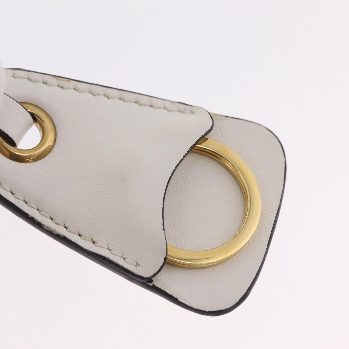 Miu Miu Grace Lux Leather White Leather Shoulder Bag Bag (Pre-Owned)