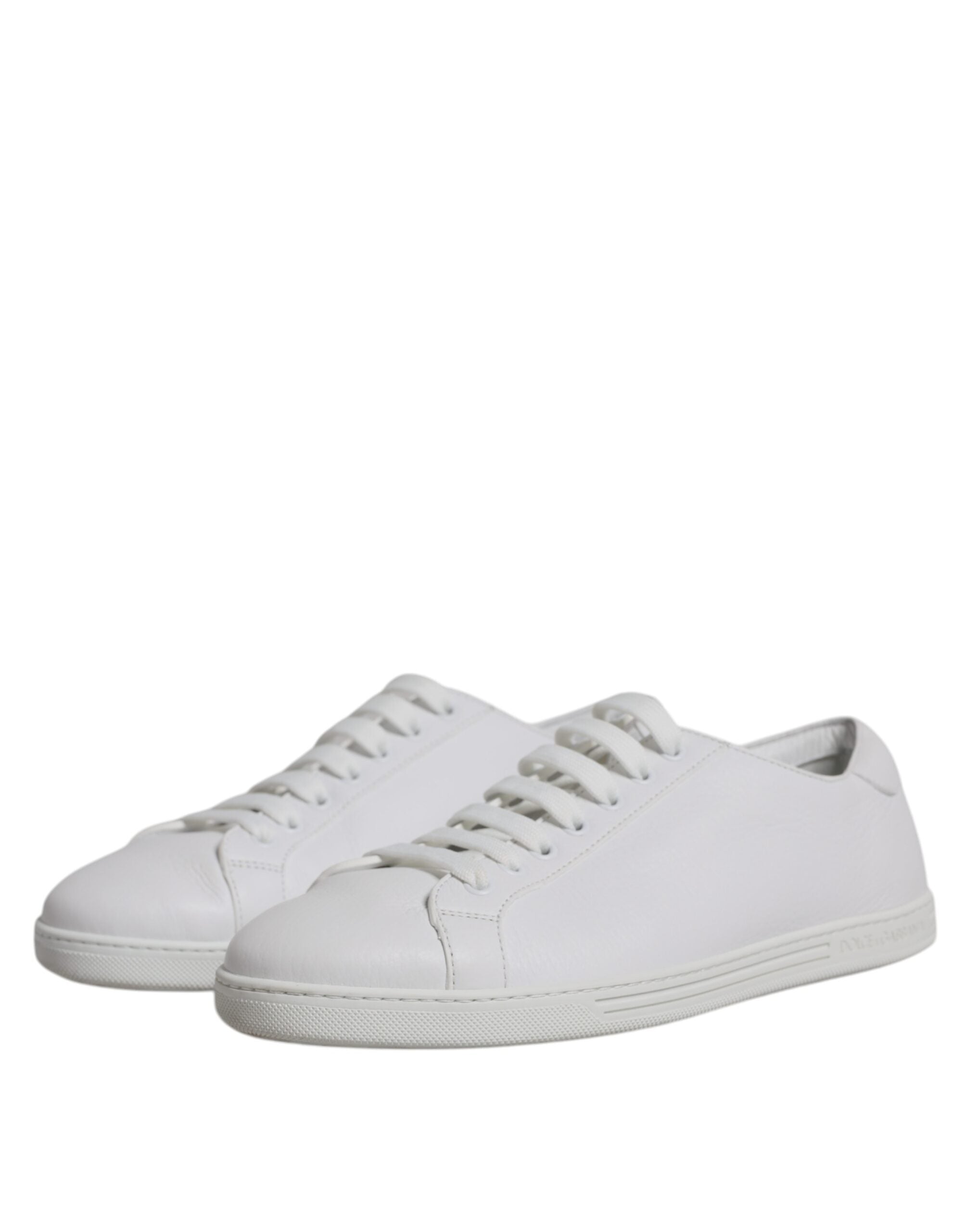 Dolce & Gabbana White Low Top Men Saint Tropez Sneakers Men's Shoes (Pre-Owned)