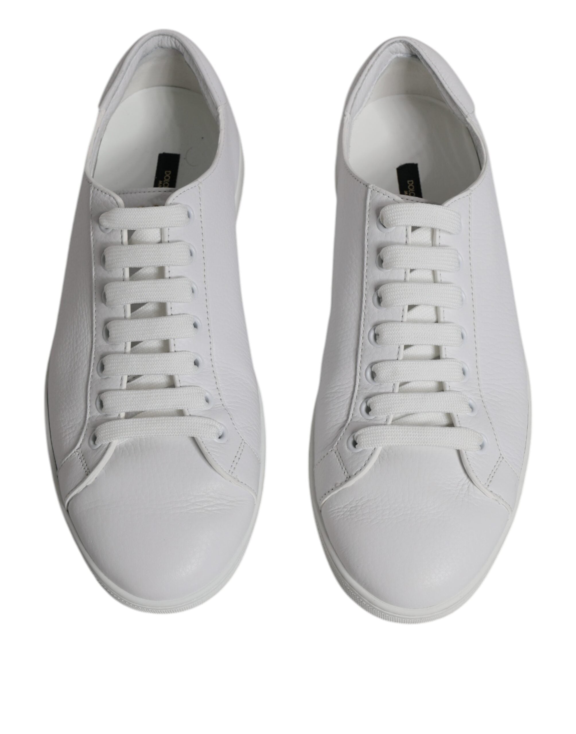 Dolce & Gabbana White Low Top Men Saint Tropez Sneakers Men's Shoes (Pre-Owned)
