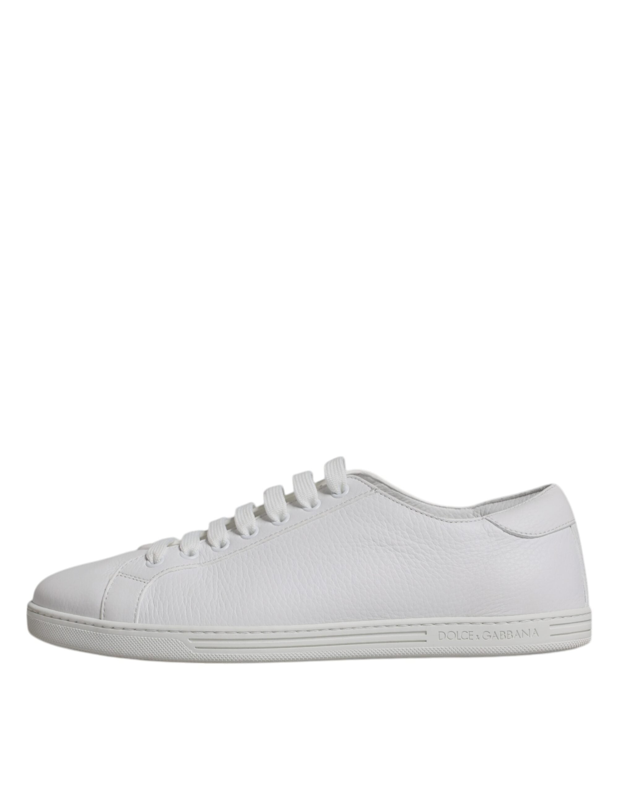 Dolce & Gabbana White Low Top Men Saint Tropez Sneakers Men's Shoes (Pre-Owned)