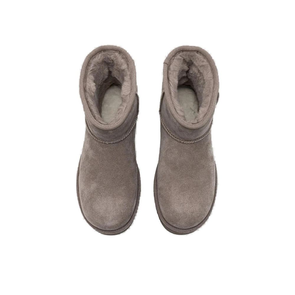 UGG Gray Suede Leather Women's Boot