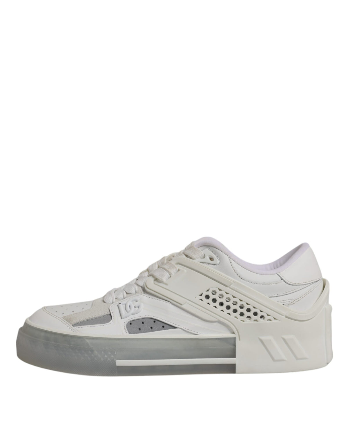 Dolce & Gabbana White DG Logo CUSTOM 2.Zero Sneakers Men's Shoes
