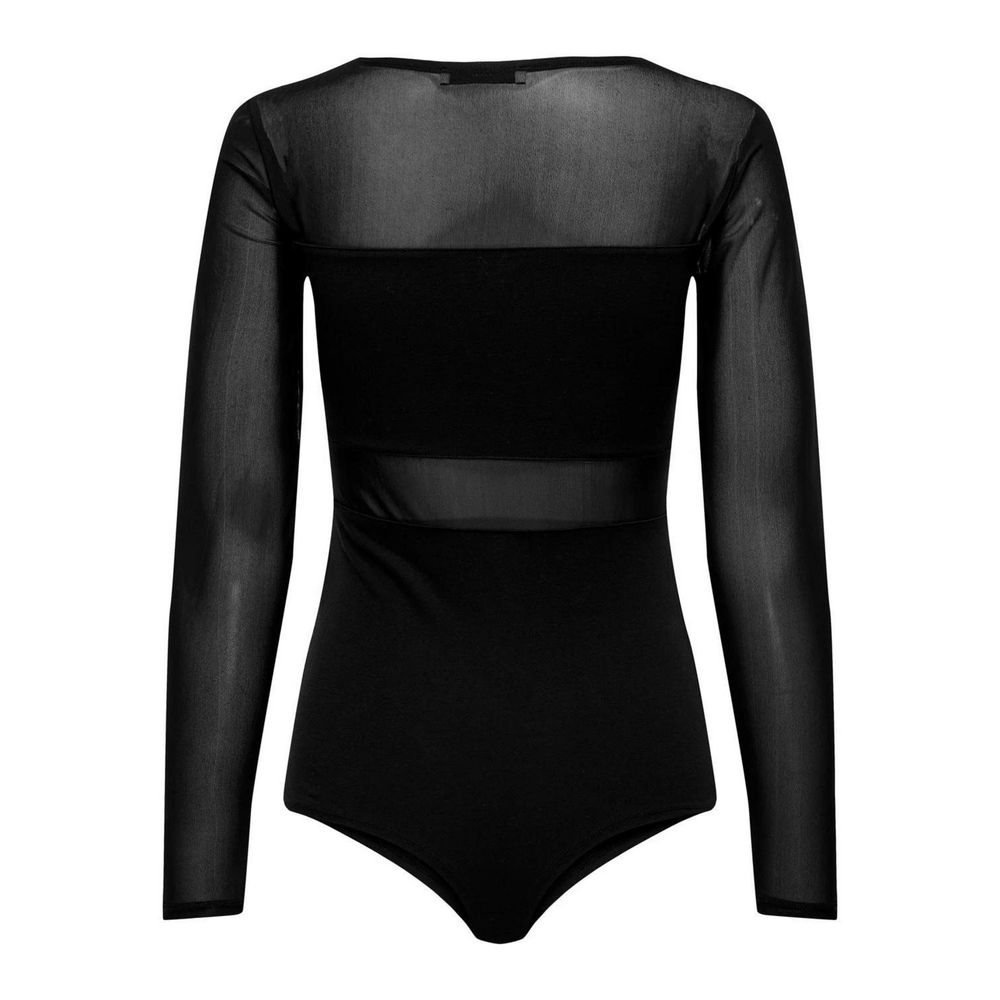 Only Black Cotton Tops & Women's T-Shirt