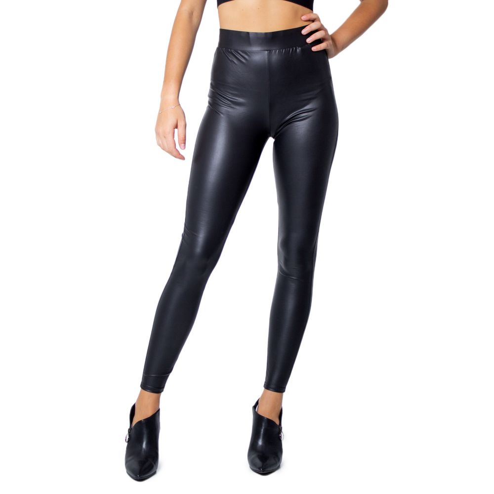 Only Black Polyester Jeans & Women's Pant
