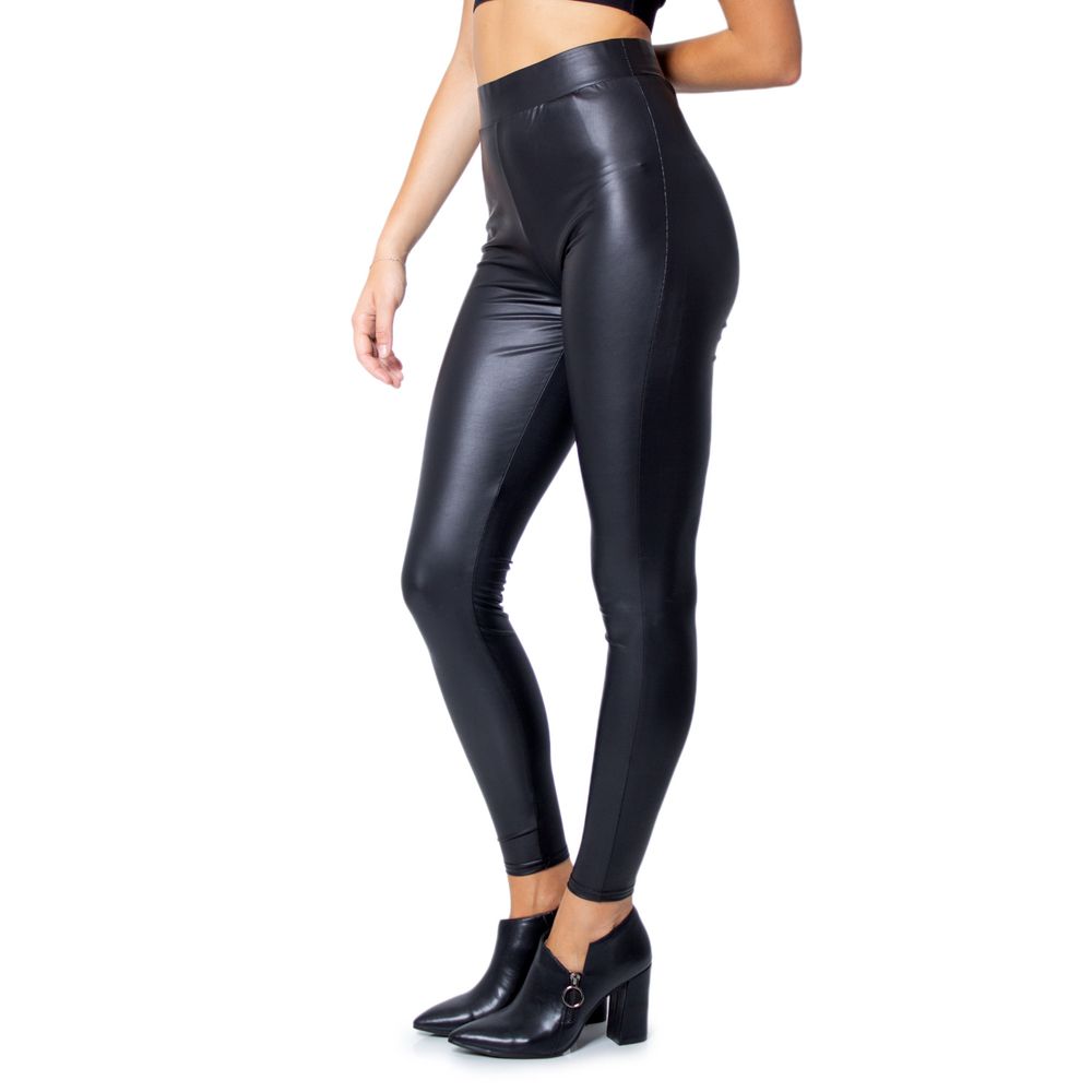 Only Black Polyester Jeans & Women's Pant