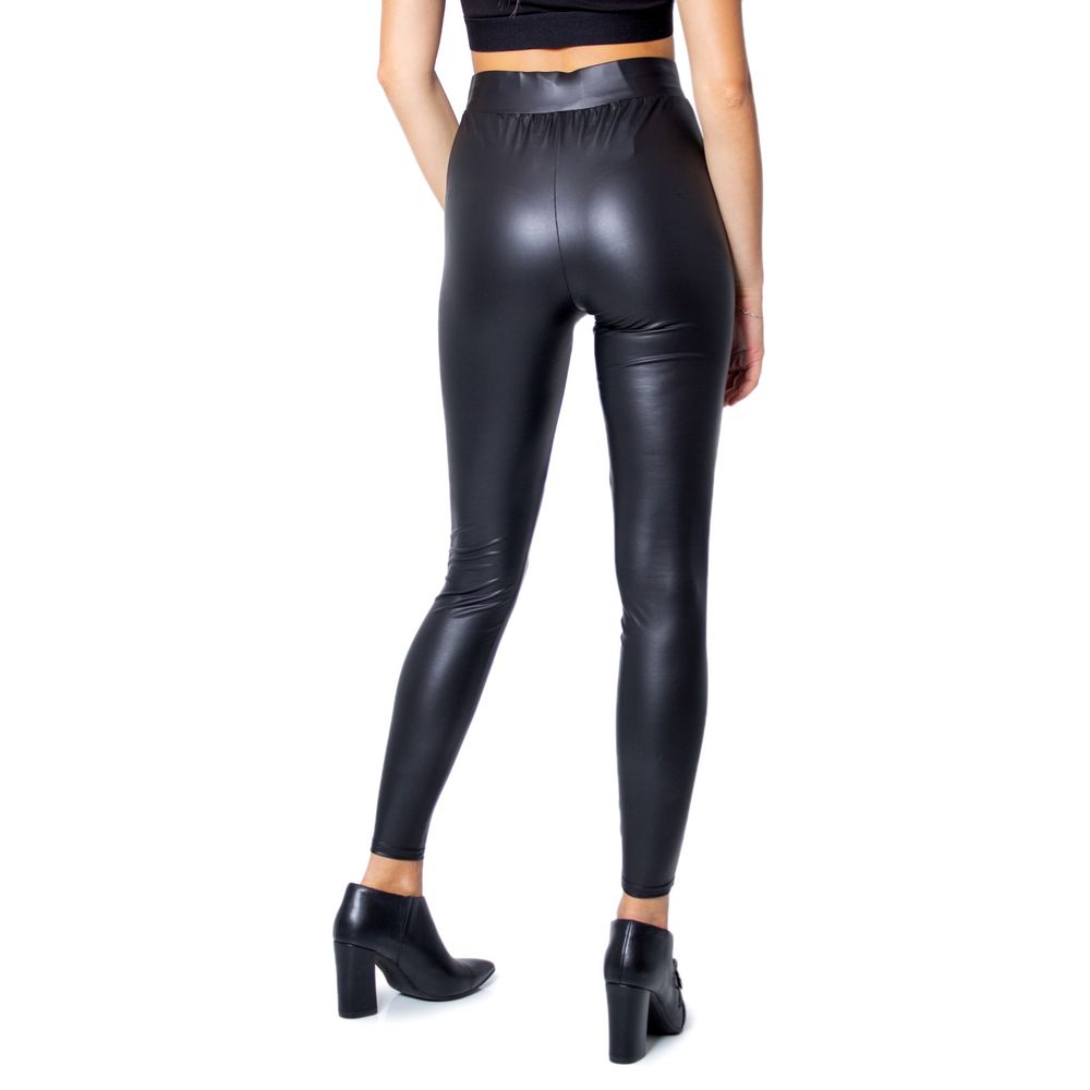 Only Black Polyester Jeans & Women's Pant