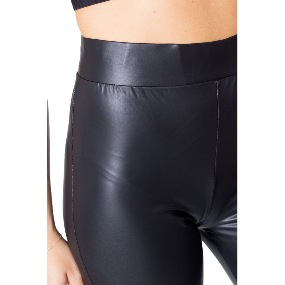 Only Black Polyester Jeans & Women's Pant