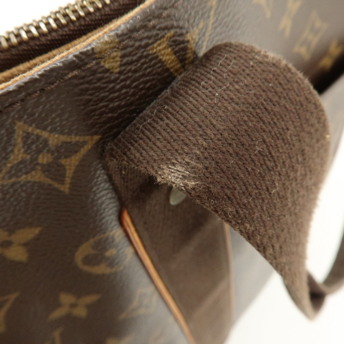 Louis Vuitton Cabas Beaubourg Monogram Canvas Brown Canvas Tote Bag Bag (Pre-Owned)