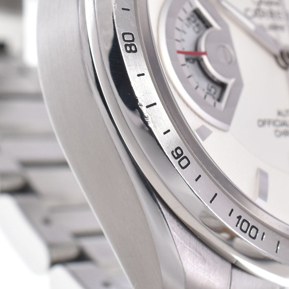 Tag Heuer Grand Carrera Chronograph Calibre 17 Automatic Stainless Steel Watch (Pre-Owned)