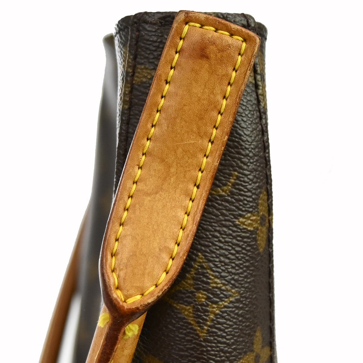 Louis Vuitton Looping Monogram Canvas Brown Canvas Handbag (Pre-Owned)