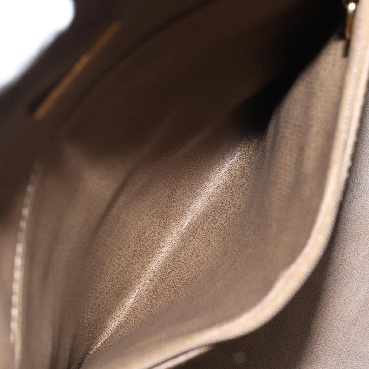 Christian Dior Vintage Leather Brown Leather Shoulder Bag Bag (Pre-Owned)