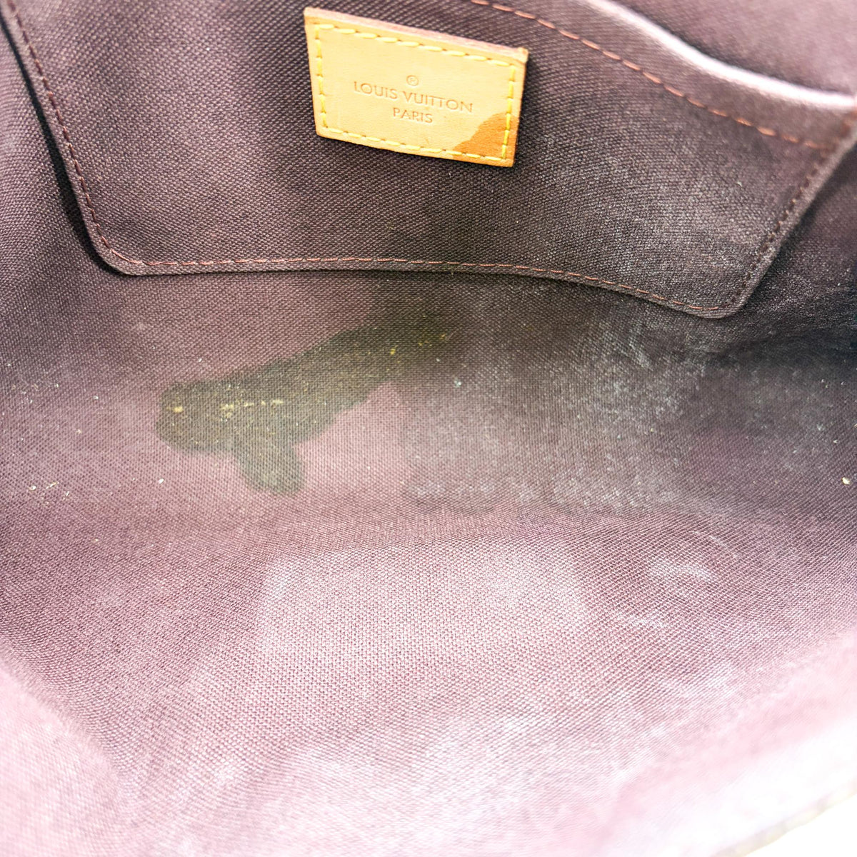 Louis Vuitton Favorite Monogram Canvas Brown Canvas Handbag (Pre-Owned)