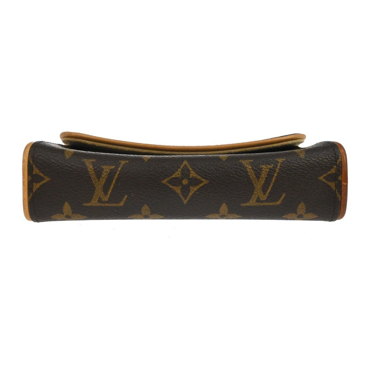 Louis Vuitton Florentine Monogram Brown Canvas Clutche & Pouche Bag (Pre-Owned)