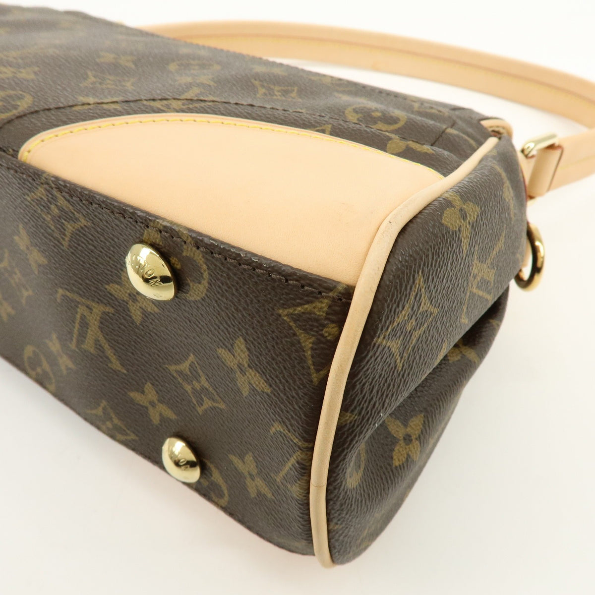 Louis Vuitton Beverly Monogram Canvas Brown Canvas Handbag (Pre-Owned)