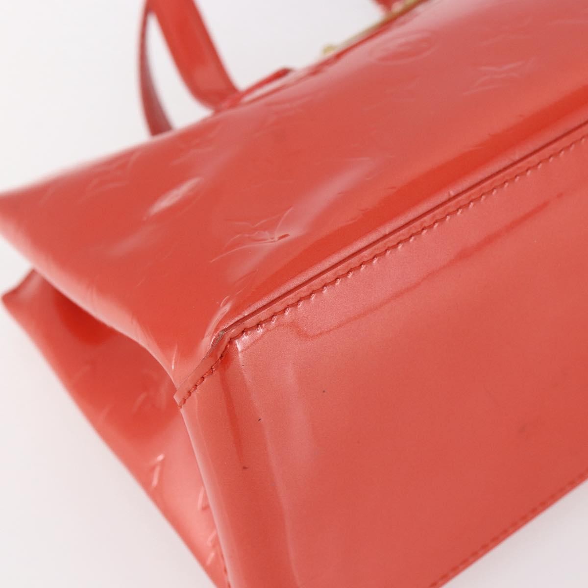 Louis Vuitton Wilshire Monogram Vernis Orange Patent_Leather Tote Bag Bag (Pre-Owned)
