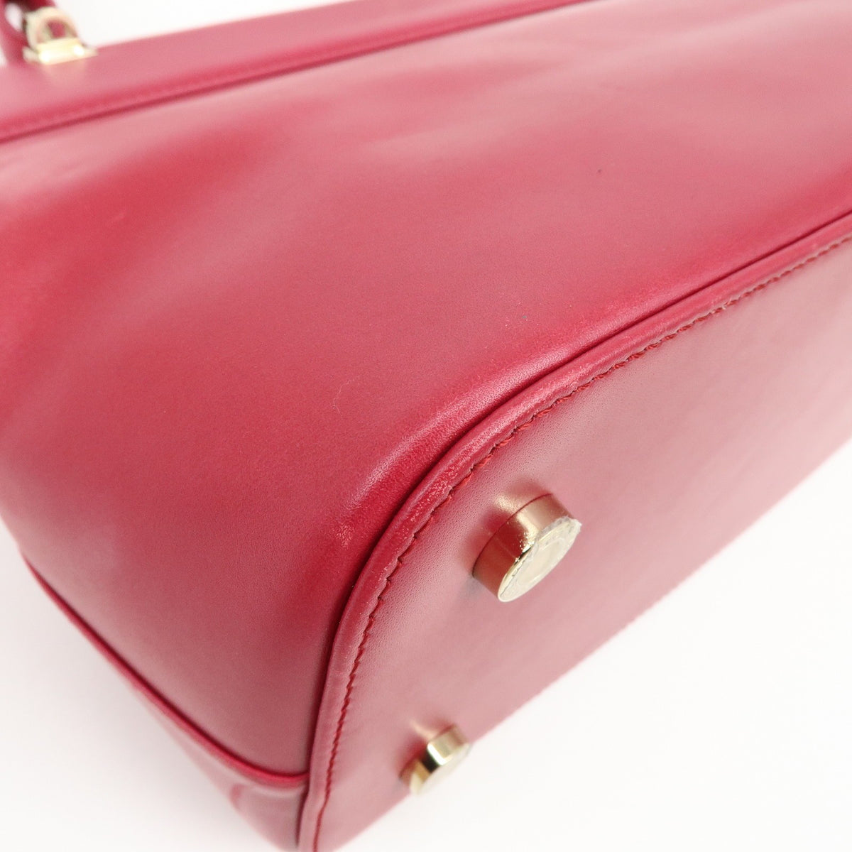 Bvlgari Isabella Rossellini Leather Pink Leather Handbag (Pre-Owned)