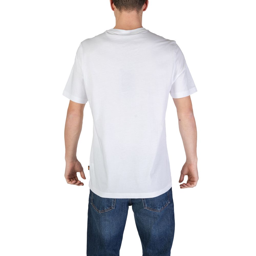 Hugo Boss White Cotton Men's T-Shirt