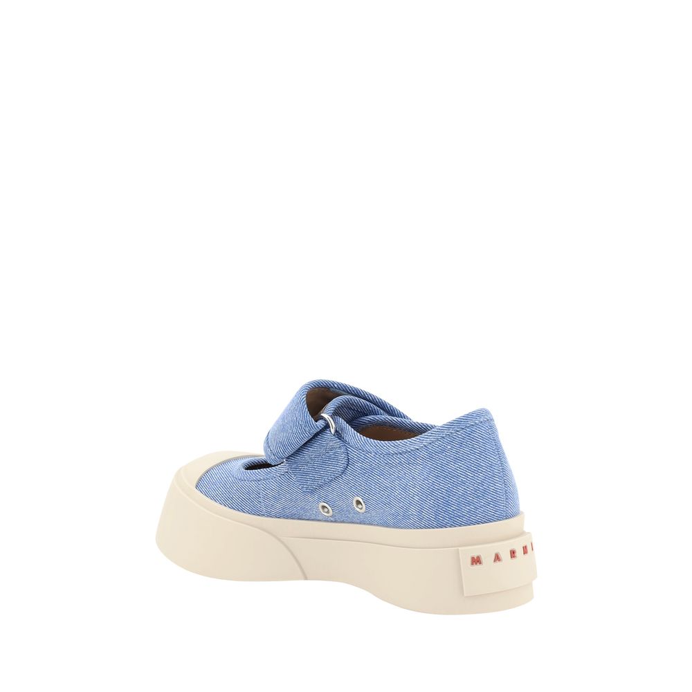 Marni Denim Mary Jane Women's Sneakers