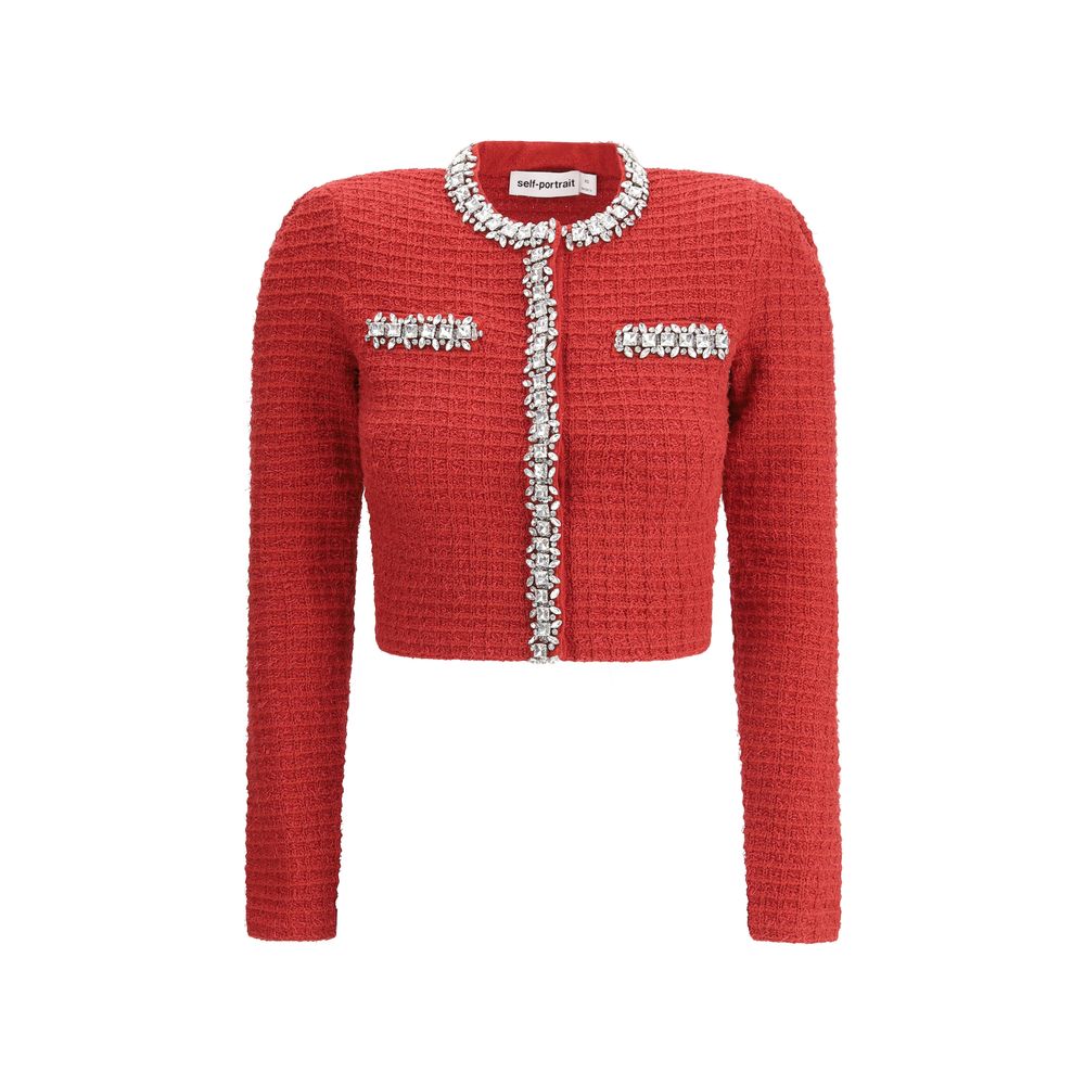 Self-Portrait Knit Women's Jacket