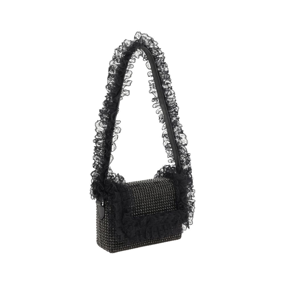 Self-Portrait Crystal Lace Shoulder Women's Bag