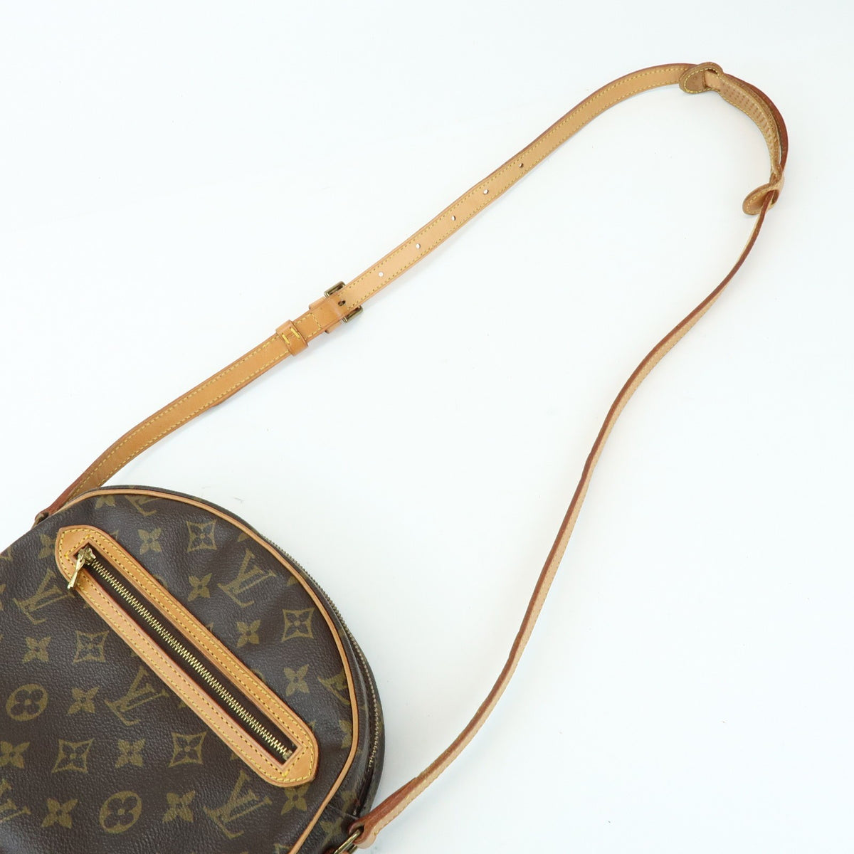 Louis Vuitton Senlis Monogram Canvas Brown Canvas Shoulder Bag Bag (Pre-Owned)