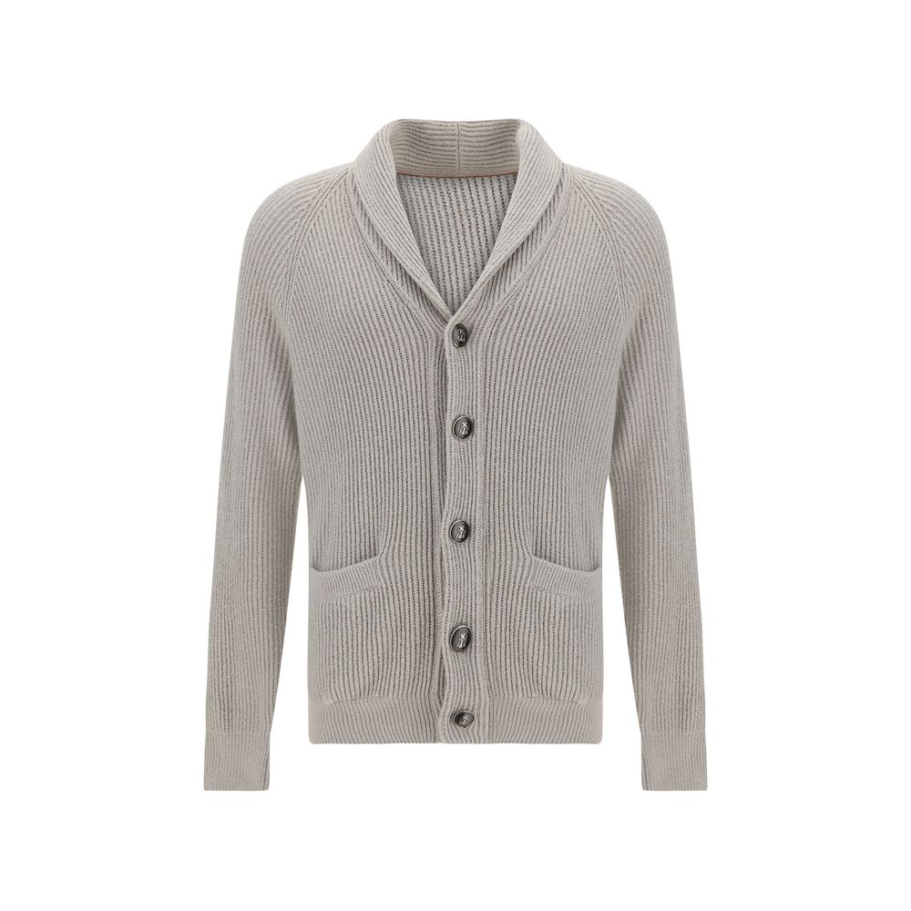 Brunello Cucinelli Ribbed Men's Cardigan