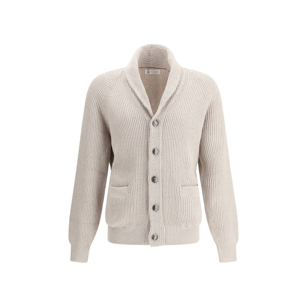 Brunello Cucinelli Ribbed Men's Cardigan
