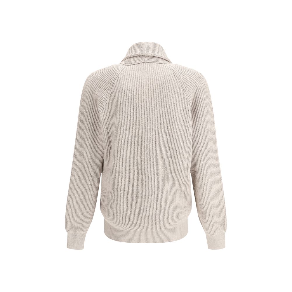 Brunello Cucinelli Ribbed Men's Cardigan