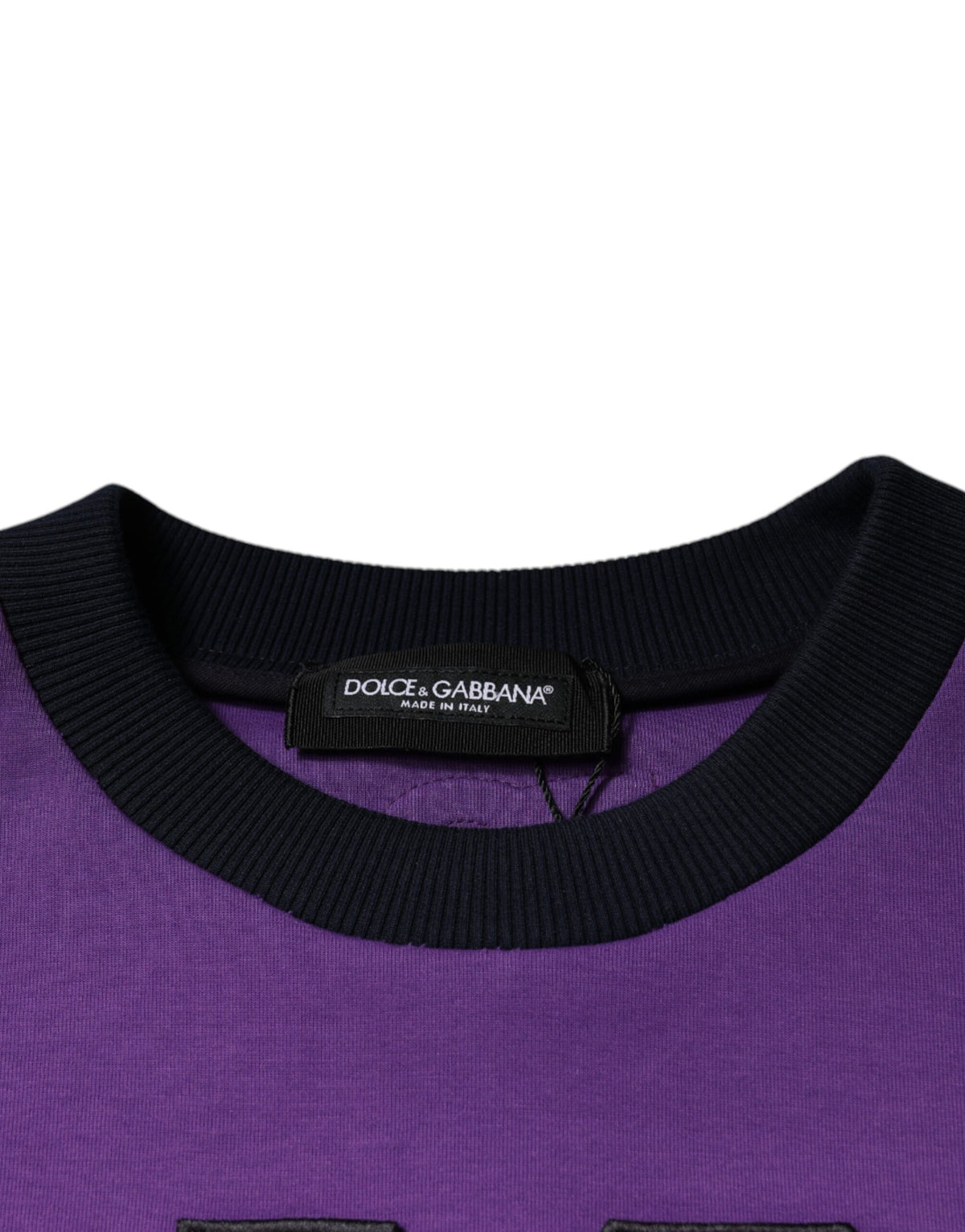 Dolce & Gabbana Multicolor Crew Neck Men Sweatshirt Men's Sweater