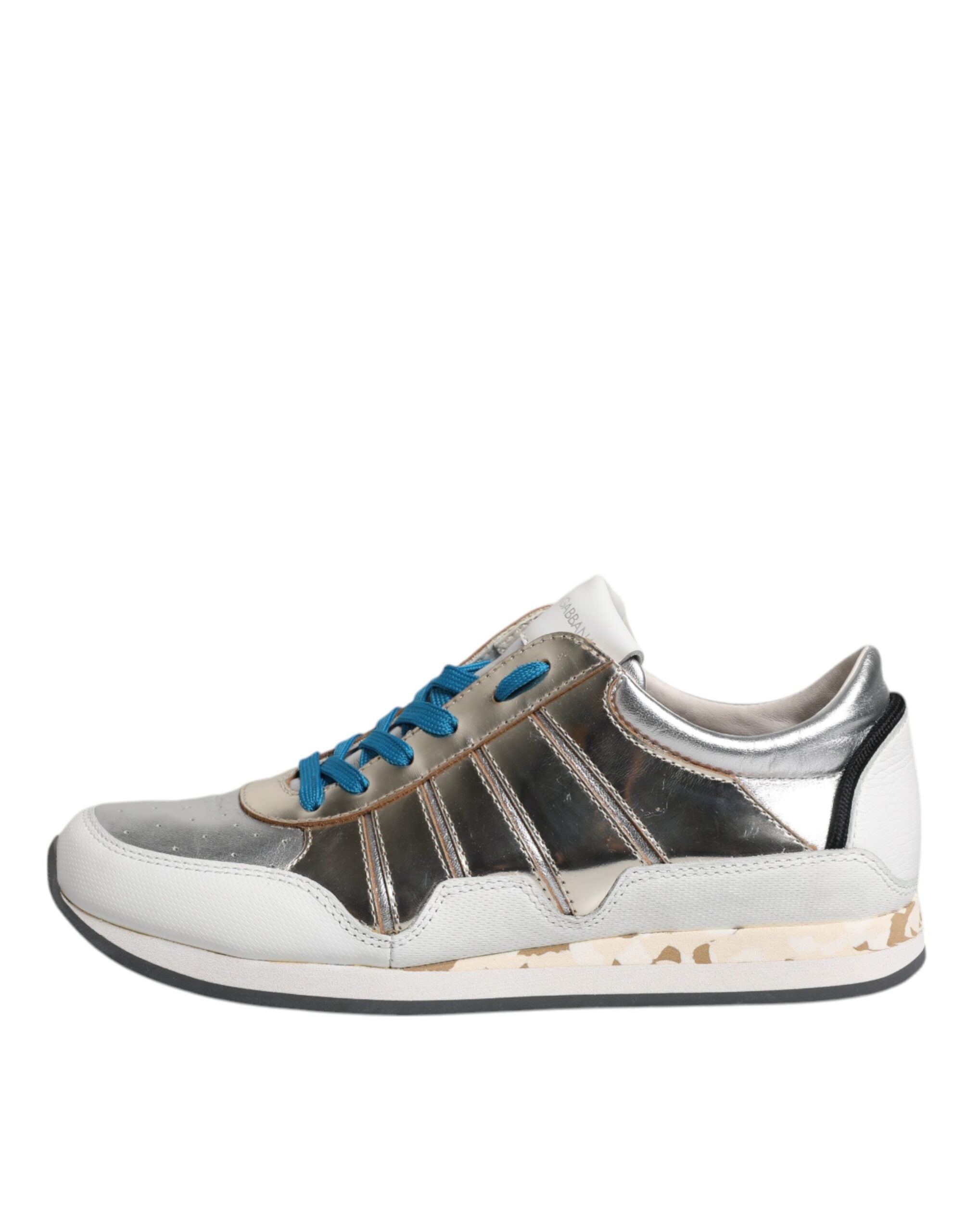 Dolce & Gabbana Multicolor Leather Low Top Sneakers Women's Shoes (Pre-Owned)