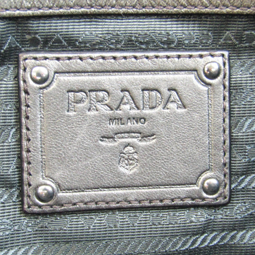 Prada Brown Synthetic Tote Bag (Pre-Owned)