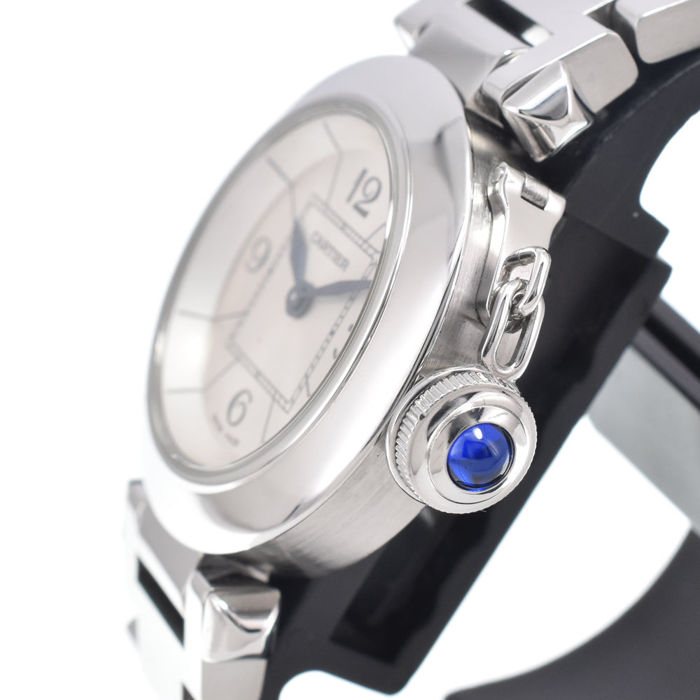Cartier Pasha De Cartier Quartz Stainless Steel Watch (Pre-Owned)