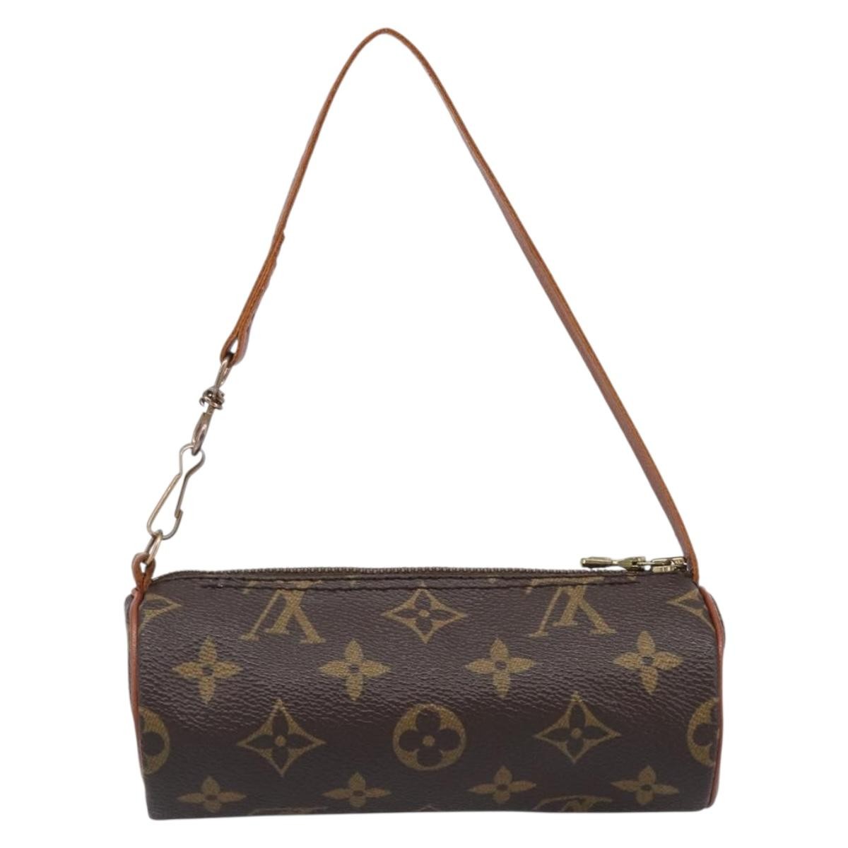 Louis Vuitton Papillon Pochette Monogram Canvas Brown Canvas Clutche & Pouche Bag (Pre-Owned)
