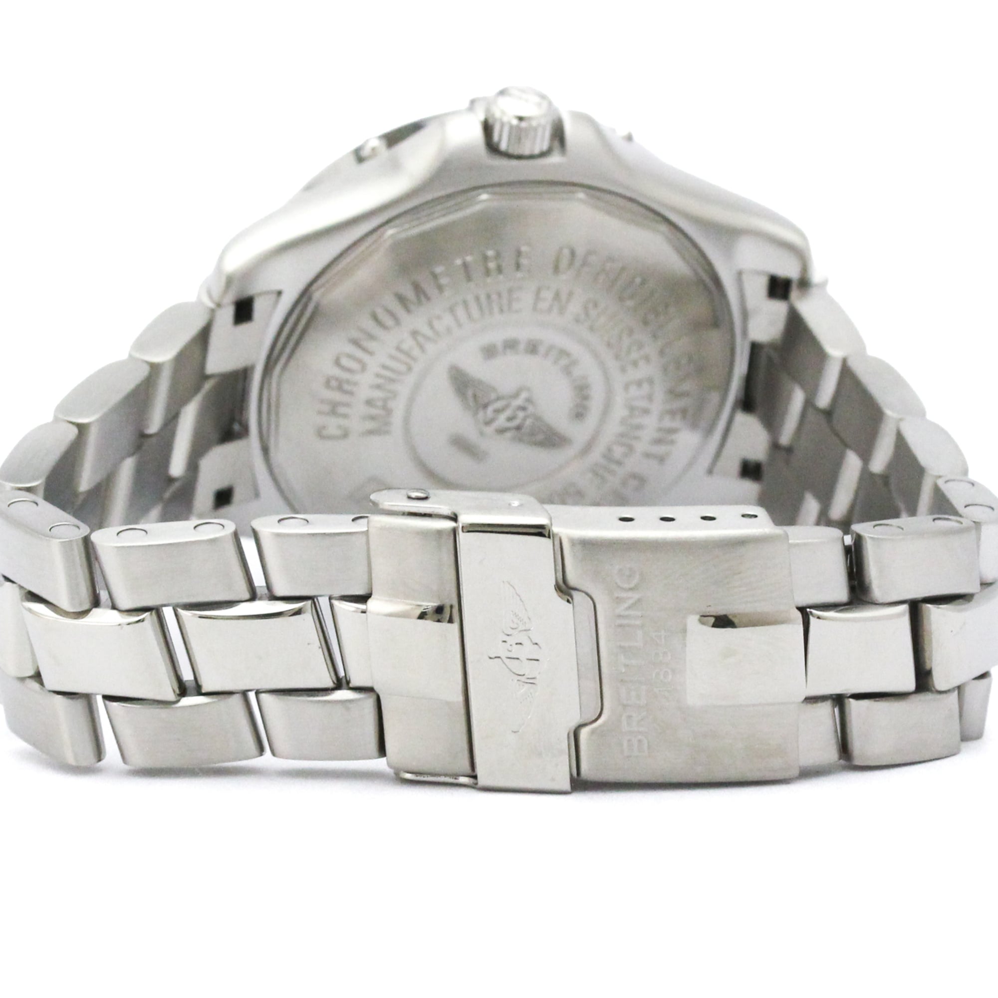 Breitling Colt Chronograph Quartz Stainless Steel Watch (Pre-Owned)