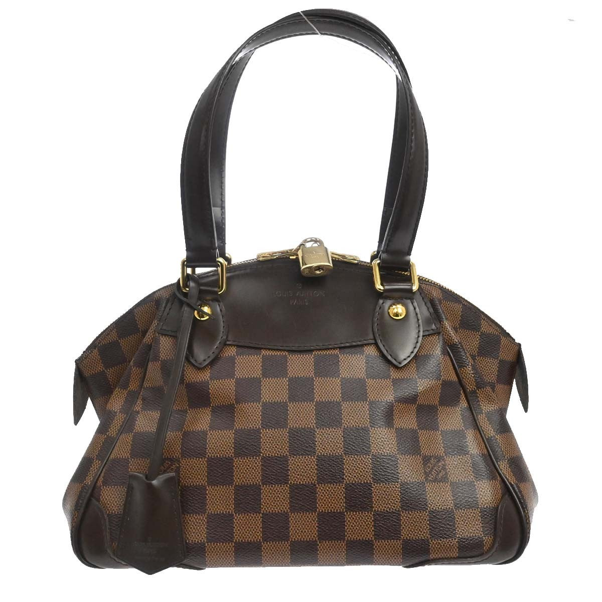Louis Vuitton Verona Damier Brown Canvas Handbag (Pre-Owned)