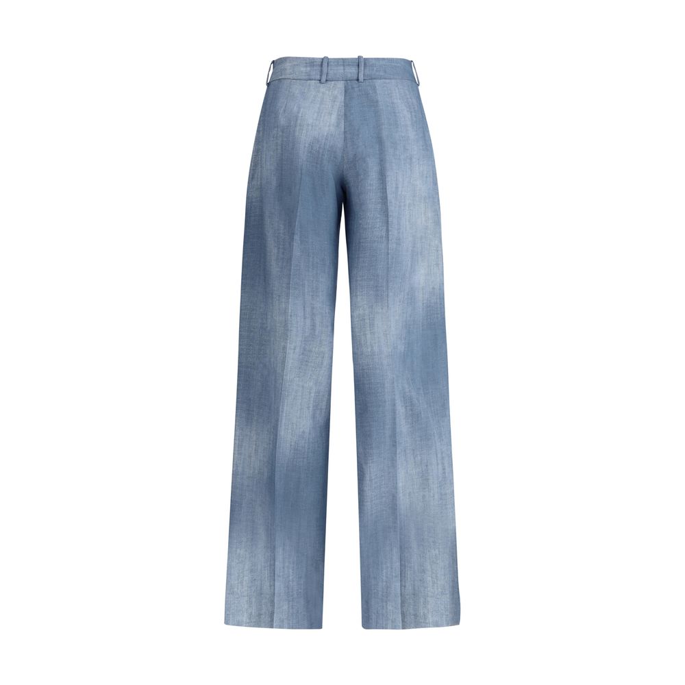 Ermanno Scervino Marocain palazzo Women's Pants
