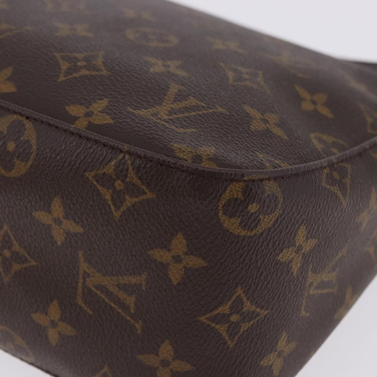 Louis Vuitton Looping Monogram Canvas Brown Canvas Handbag (Pre-Owned)
