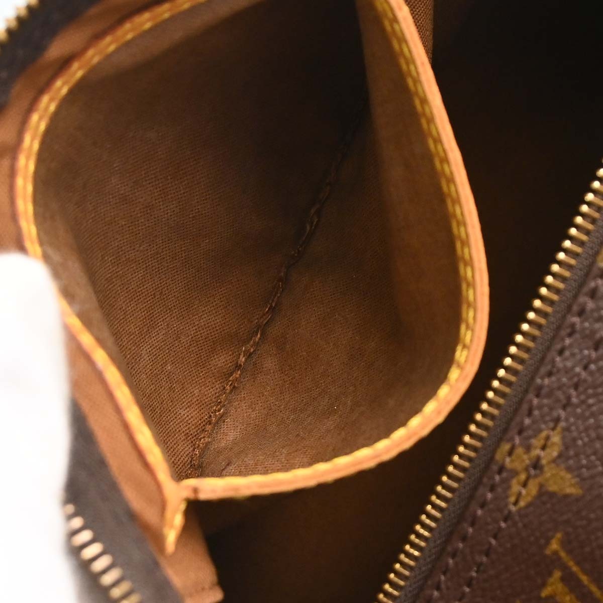 Louis Vuitton Speedy Monogram Brown Canvas Handbag (Pre-Owned)