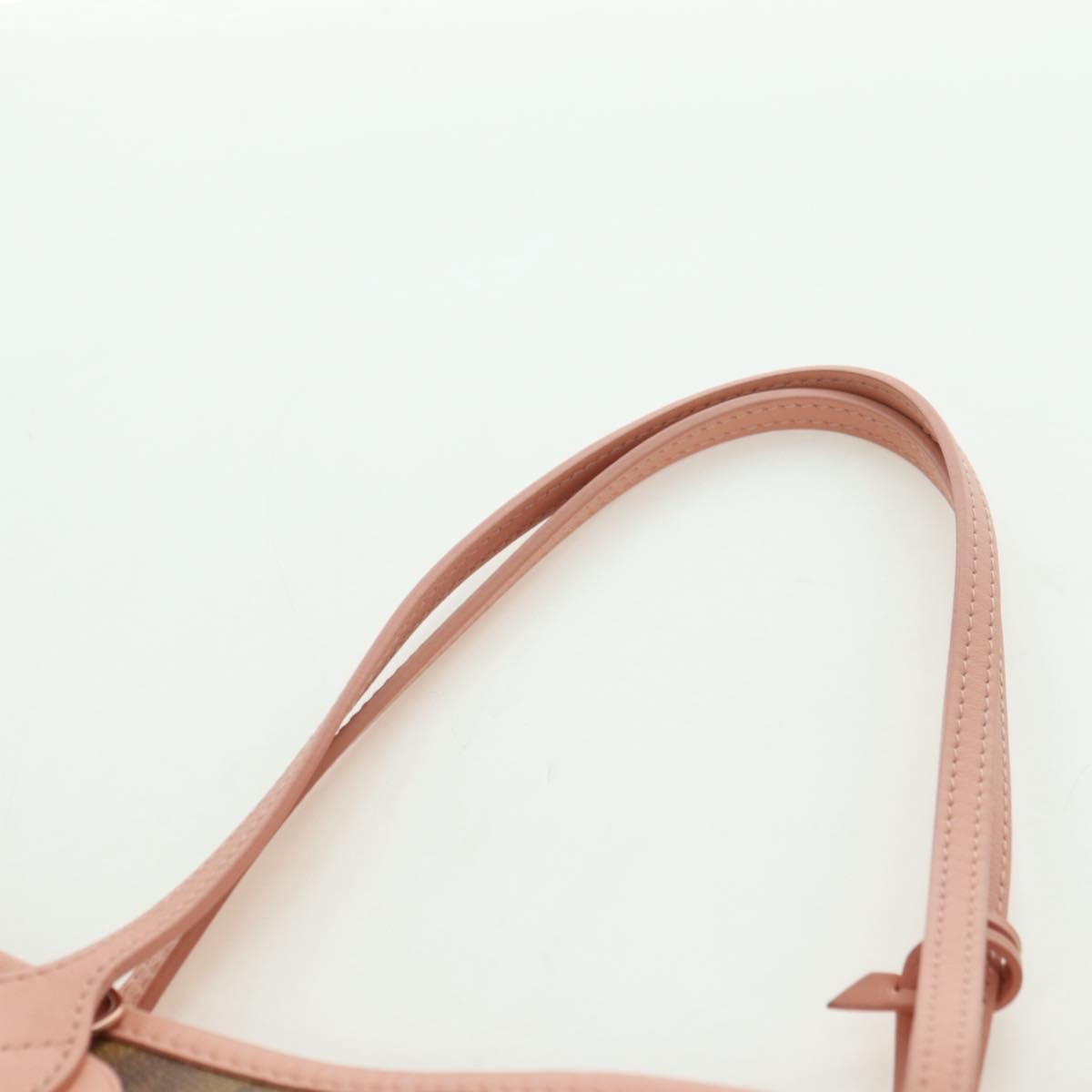 Louis Vuitton Neverfull Nm Limited Edition Jeff Koons Fragonard Print Canvas Pink Canvas Tote Bag Bag (Pre-Owned)