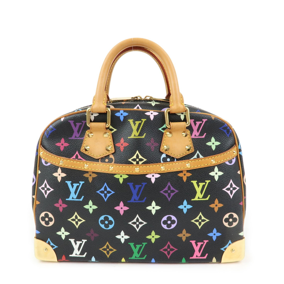 Louis Vuitton Trouville Monogram Multicolor Multicolour Canvas Handbag (Pre-Owned)