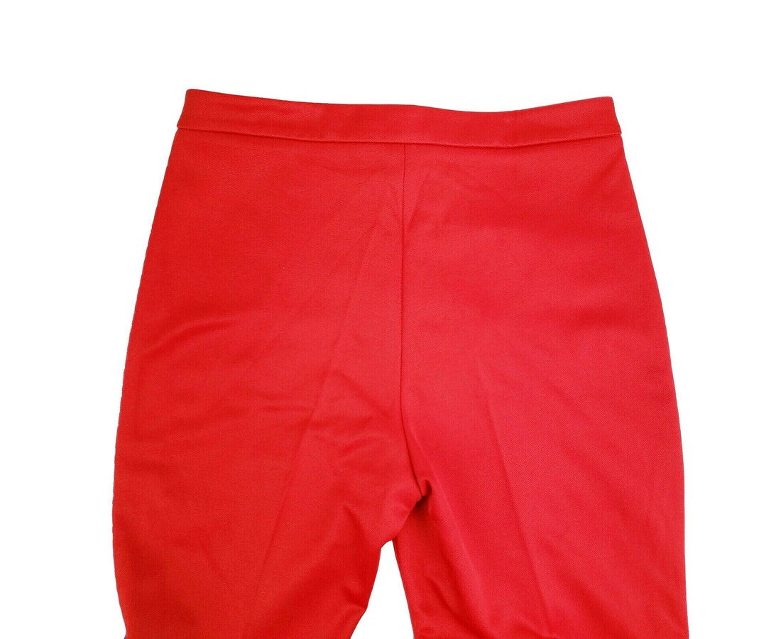 Gucci Women's Sylvie Red Legging Stirrup With BRB Web Stripe Pant (Small)