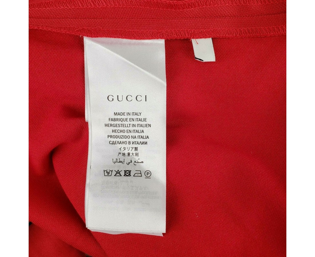 Gucci Women's Sylvie Red Legging Stirrup With BRB Web Stripe Pant (Small)