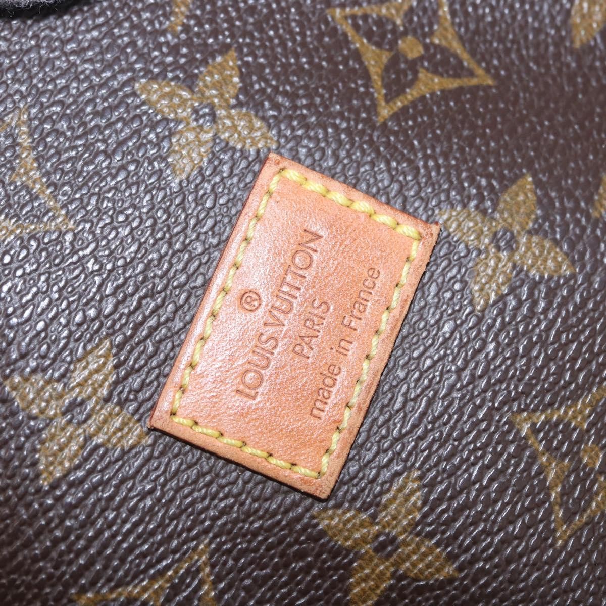 Louis Vuitton Saumur Monogram Brown Canvas Shoulder Bag Bag (Pre-Owned)