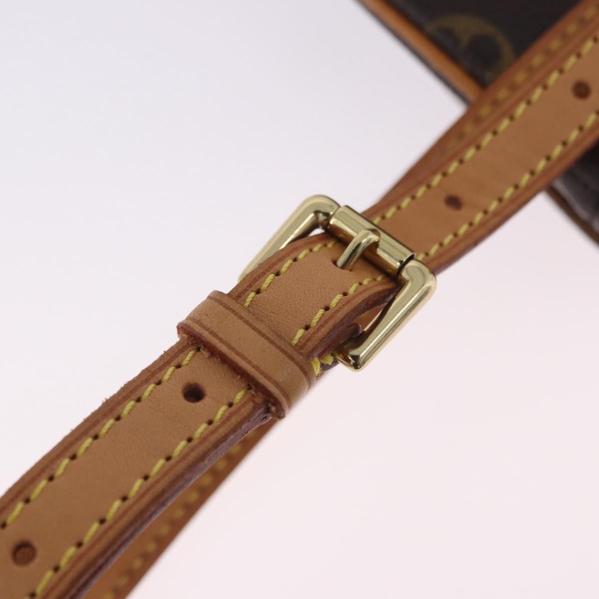 Louis Vuitton Marelle Waist Monogram Canvas Brown Canvas Handbag (Pre-Owned)