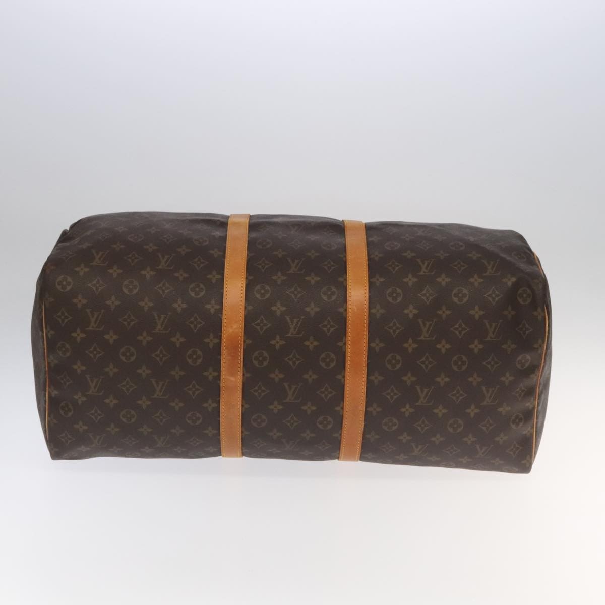 Louis Vuitton Keepall Monogram Canvas Brown Canvas Travel Bag Bag (Pre-Owned)