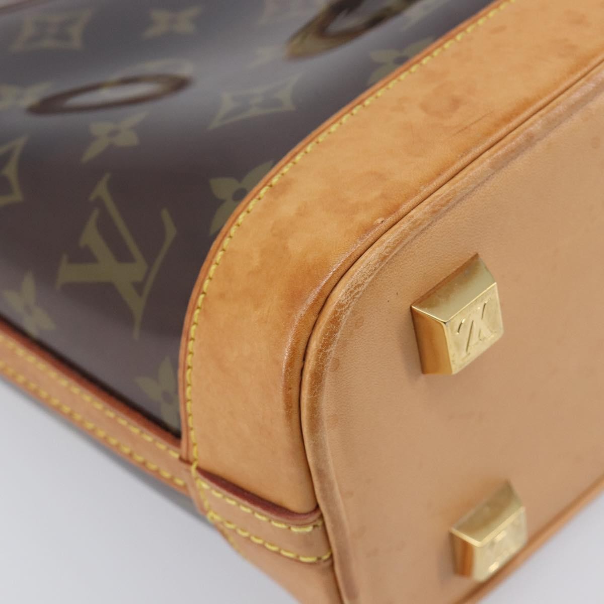 Louis Vuitton Sac Ambre Monogram Vinyl Brown Plastic Handbag (Pre-Owned)