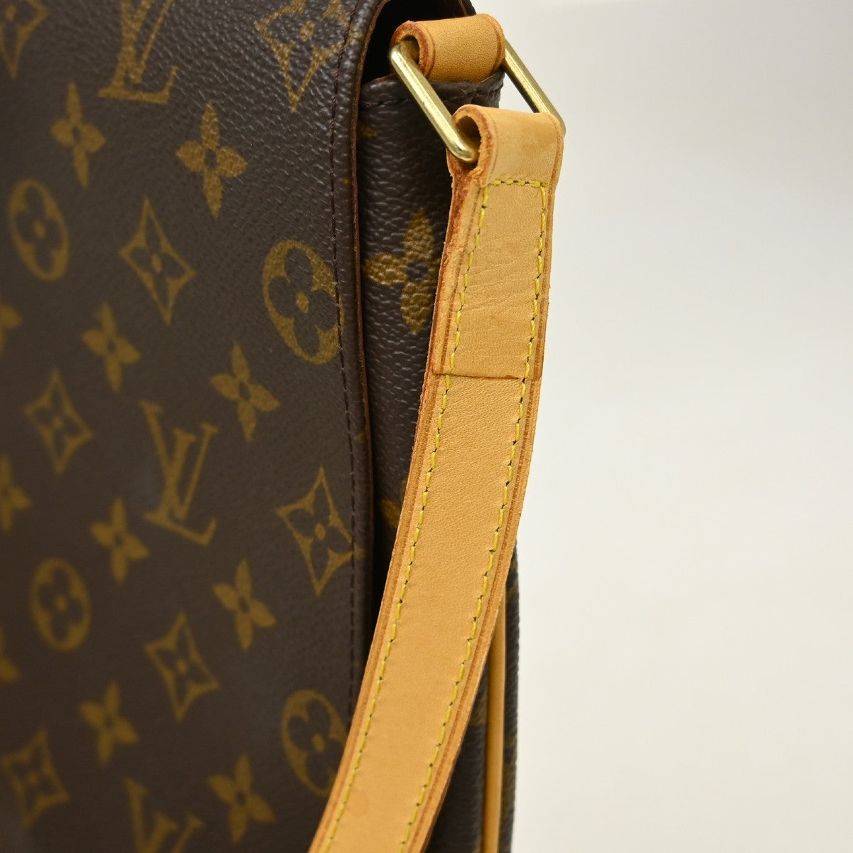 Louis Vuitton Musette Salsa Monogram Canvas Brown Canvas Shoulder Bag Bag (Pre-Owned)