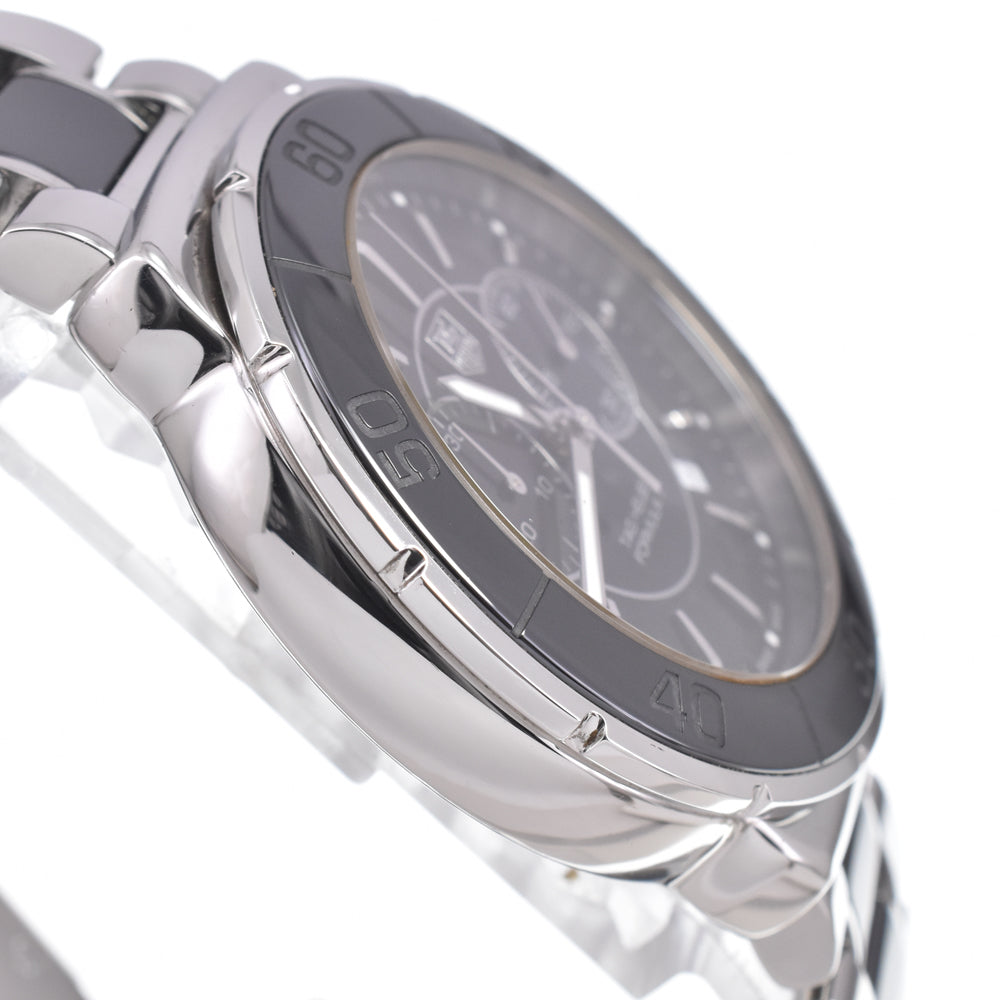 Tag Heuer Formula 1 Chronograph Quartz Stainless Steel And Ceramic Watch (Pre-Owned)