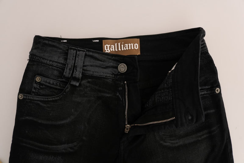 John Galliano Chic Gray Wash Regular Fit Women's Jeans